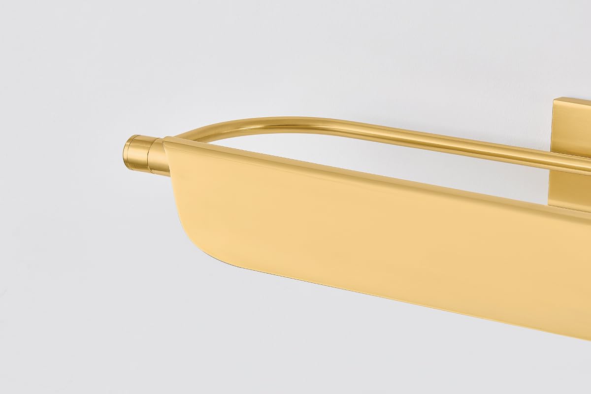 Hudson Valley Lighting 7927-AGB Tinwald - 1 Light Picture Light - 3.75 Inches Tall and 27 Inches Wide - Aged Brass