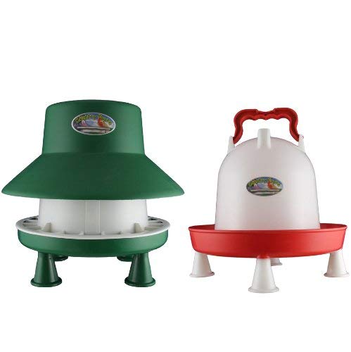 6kg Blenhiem With Legs and 6 Litre Combination Drinker With Legs Set