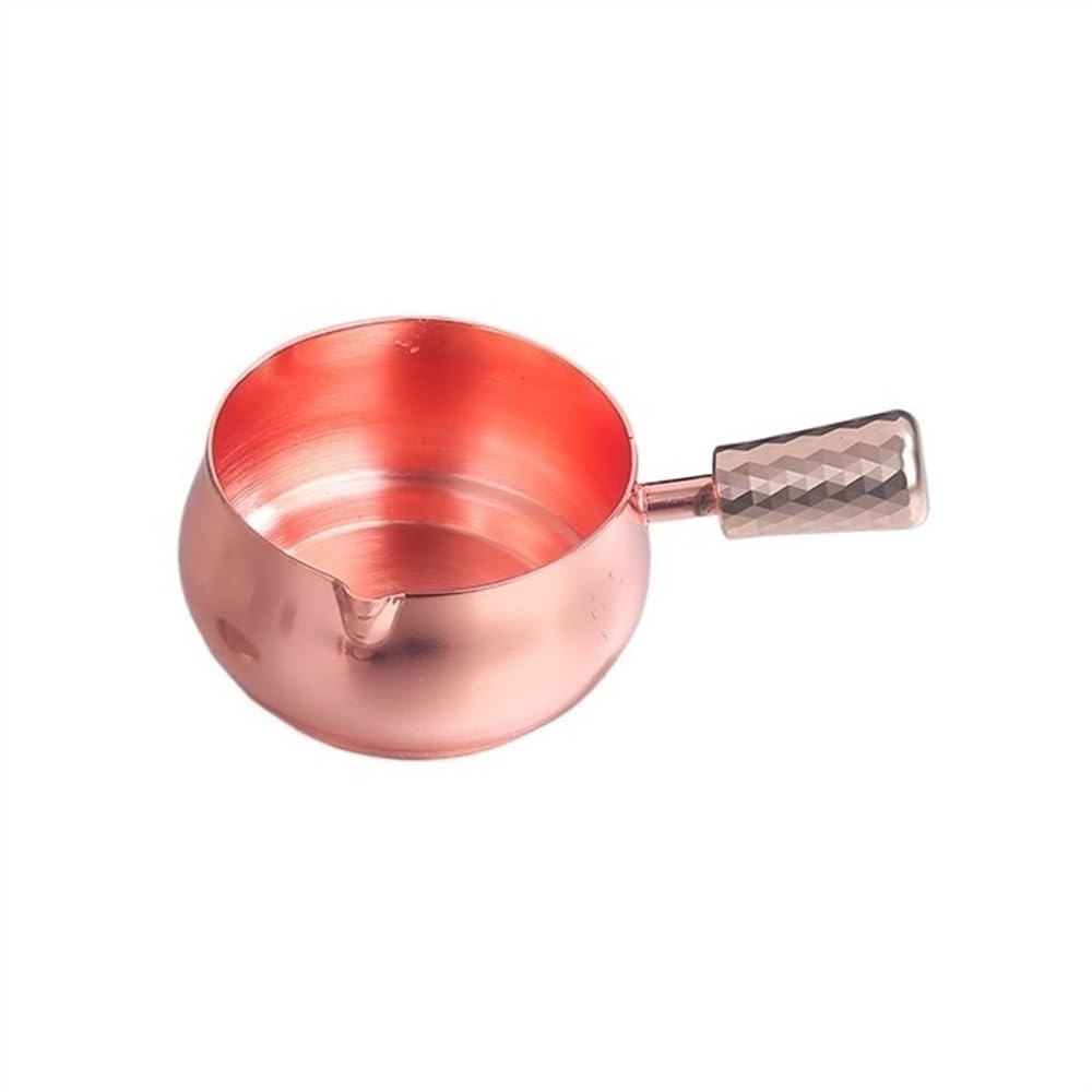 Saucenpfanne, 304 Edelstahl Sauce Dish Tomaten Salat Dip(S Gold,Bruin)