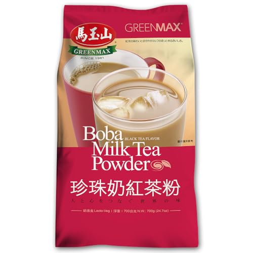 Greenmax Boba Milk Tea Powder – Authentic Taiwanese Black Tea