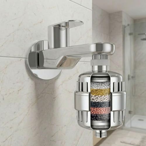 Image of VEZELA Tap Extension for Kitchen Sink | 360 Rotatable Kitchen Sink Tap Faucet | Easy Installation 3 Mode Water Saving Universal Fit Spray Head Tap Extender Anti-Splash (Silver-Filter)