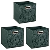 5 five simply smart 5five aufbewahrung-box 31 x 31 Herbarium (Packung mit 3)