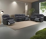 Dekmxas Fabric Recliner Sofa...