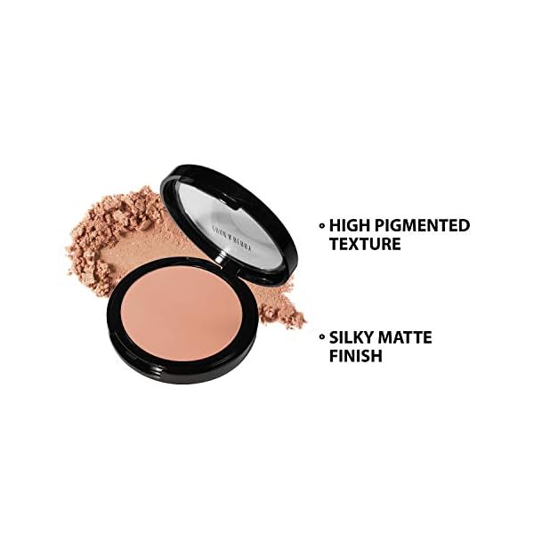Lord & Berry BRONZER Face Powder Bronzer, Lightweight and High Pigmented with Matte Finish, Sienna