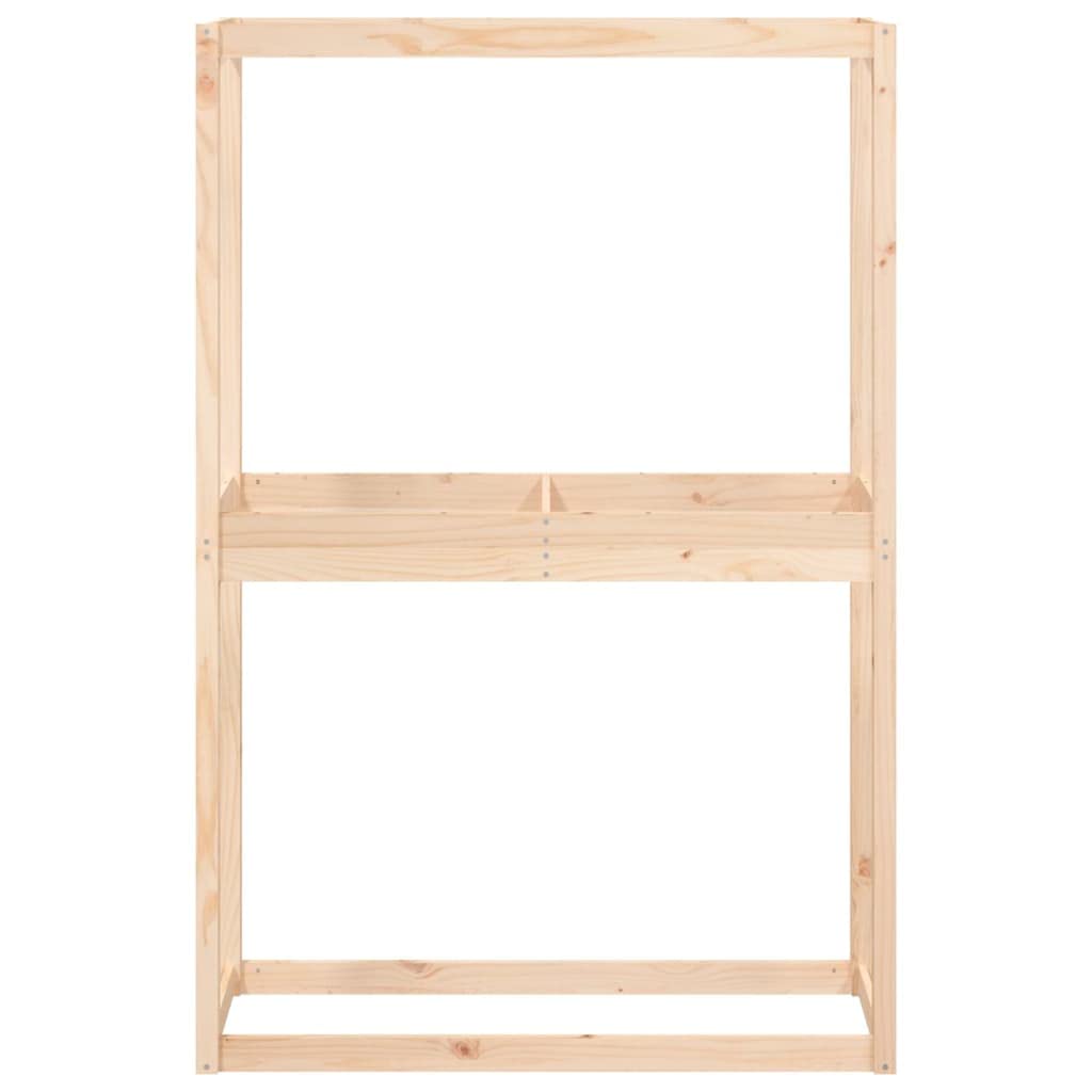 Porte-pneus 120x40x180 cm Bois de pin Massif,Entreprise & Industrie,Stockage Industriel,Étagères industrielles,13.54 kg-825003