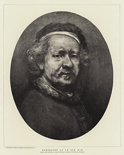 Affiche toile Rembrandt pour salon élégant : créez un décor mural d'époque avec ce grand portrait