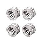 uxcell-14-Female-to-38-Male-Threaded-Screw-Adapter-for-Microphone-Stand-4pcs