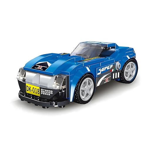 Image of 10 in 1 Speed Champion Model Cars Building Toys | Model Car Kits Building Blocks, Sports Race Car Building Kits for Adults Kids 8+ | Bugaati Sports Car Building Blocks for Kids & Adults