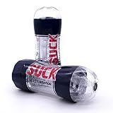 Power Escorts - BR01 - Quickies - Masturbator - 7-Speed Vibrating - Suction Cup - 24 CM - Black/Flesh