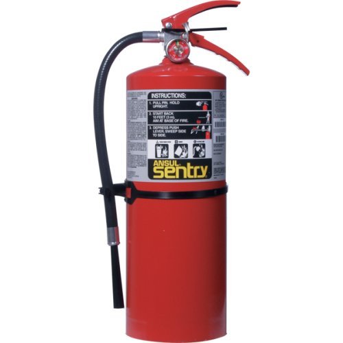 Ansul 436500 Sentry 10 lb ABC Fire Extinguisher w/ Wall Hook