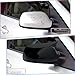 MUXEE Side Mirror Cover,for 2004 2005 2006 2007 2008 2009 Mazda 3 &2003 2004 2005 2006 2007 2008 Mazda 6，2PCS Turn Signal housing Cover Sets car Accessories - Bright Black