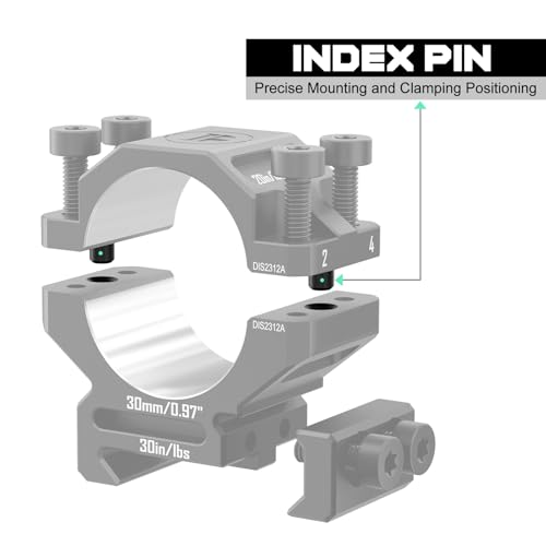 Discoveryopt 7075 Aluminum Scope Rings thumb #2