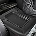 LCWRGS Center Console Lid Kit Replacement for Chevy Silverado GMC Sierra 2001 2002 2003 2004 2005 2006 2007 - Dark Gray