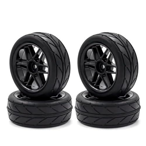 Pneus RC 1/10 de rechange 65mm pour restaurer la tenue de route des châssis HSP 94123 Sakura