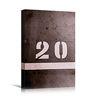 Canvas Wall Art Painted Words Bedroom Industrial Inspirational Modern Art Multicolor Neon Photography Quotes Urban - 12x18 inches