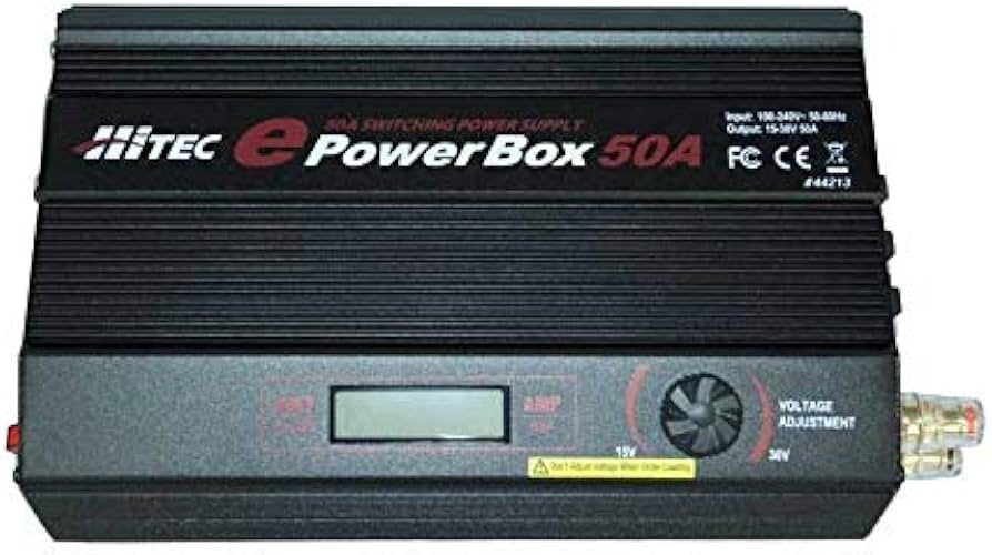 Amazon | ハイテック e-POWER BOX 50A 44213 | ラジコン・ドローン 通販