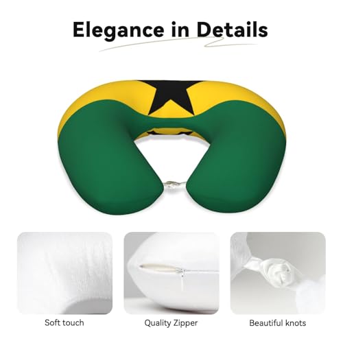 Almohada de Espuma Viscoelástica U-Shape de Viaje miniatura 3