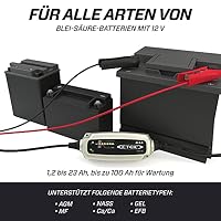 CTEK XS 0.8, Batterieladegerät 12V, Erhaltungsladegerät, Intelligentes Ladegerät Motorrad, Jetski, Quad, Motorschlitten, Wasserfahrzeug, Rasenmäher, Batteriepfleger Mit Entsulfatierungsprogramm – Ansicht 4