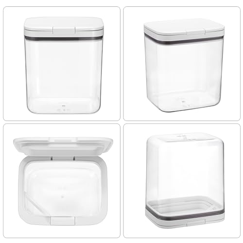 Support dosettes de lavage et perles de parfum avec récipient lessive transparent 2L - 6