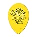 Dunlop 423R.73 Tortex Small Tear Drop, Yellow, .73mm, 36/Bag