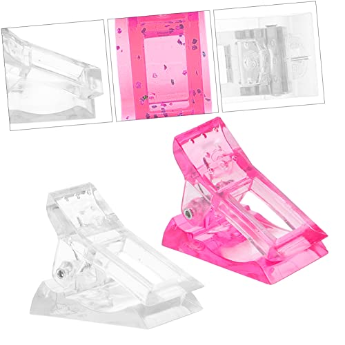 Set de clips para molde y extensión de uñas miniatura 7