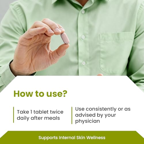 Image of Green Milk Psorapex Tablets | Ayurvedic Skin Wellness Supplement | Supports Psoriasis-Prone Skin & Internal Balance | Helps Maintain Natural Detox & Immune Harmony | Herbal Care Formula | 5x30 Tablets