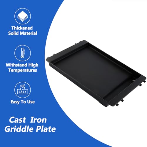 7599 Griddle Replacement Parts for Weber Genesis II Griddle ii E-310 ii E-315 ii E-330 ii E-335 Insert ii E-325 ii S-310 ii E-610 Cast Iron Genesis 2 300 600 Flattop Griddle Pan Accessories by Grillflame - Used condition - Image 7