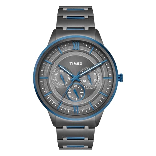 Image of TIMEX Analog Watch for Man with Round Dial & Water Resistant Men's Wrist Watches
