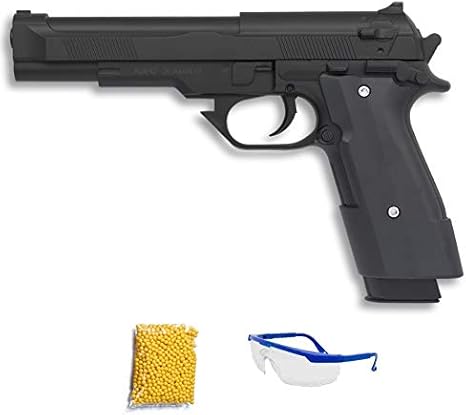 Gun Battle Ming Xing Pistola de Airsoft Calibre 6mm (Arma Aire Suave de Bolas de plástico o PVC). Sistema: Muelle. <3,5J