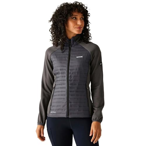 Protege tu cuerpo con la chaqueta Regatta Hybrid. Aislamiento Down sintético para mantenerte caliente sin peso. Resistente al agua y fácil de comprimir para tus rutas. Ideal para senderismo y actividades outdoor.