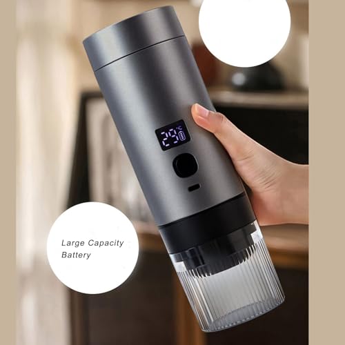 Cafetera portátil de vacío con batería recargable 200 mL miniatura 5