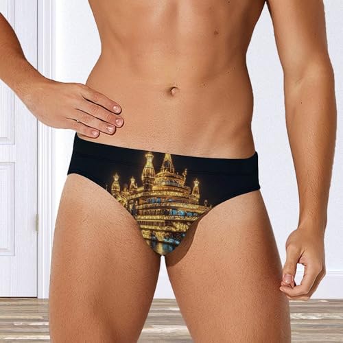 Cruise Ship Mens Swim Briefs Sexy Bikini Swimwear Bathing Suits Trunks4