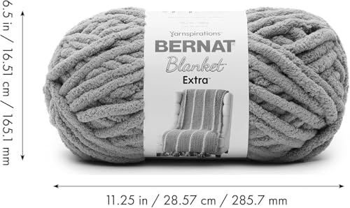 Image of Bernat Blanket Extra Blush Pink Yarn - 2 Pack of 10.5oz /300g - Polyester - 7 Jumbo - 97 Yards - Knitting /Crochet