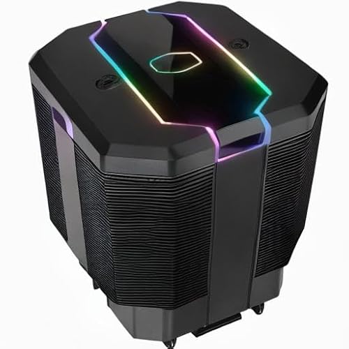 MasterAir MA620M Sistema di Raffreddamento CPU - Dissipatore di Calore a Doppia Torre ARGB, 6 Tubi di Calore con Ventola SF120R Silenziosa - 5 Anni di Garanzia - Sistema di raffreddamento - Immagine 5