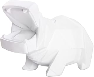 Veemoon Boy Piggy Banks for Kids Desk Topper Decor for Home Hippo Piggy Bank for Kids Hippo Money Bank Piggy Bank for Real Money Desktop Decoration Kids Gift Saving Pot Ornaments Decorate