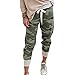 Produktbild Godoboo Damen Hosen Camouflage Sports Joggerhose Casual Loose Damen Camouflage Jogginghose mit Kordelzug Taschen Hohe Taill Sporthose für Sport und Freizeit