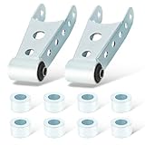 WEILEITE 2-3 Inch Suspension Rear Drop Lowering Shackles Kit Fit For Chevy Silverado GMC Sierra 1500 1999-2019 C1500 C2500 K1500 K2500 Yukon Tahoe Ford Ranger F150 1988-1998 Replaces 6400 410520