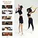 GRIFEMA Fitnessbänder [5er Set], 100% Naturlatex Fitnessband, Resistance Bands mit Übungsanleitung & Tragebeutel, Gymnastikband für Muskelaufbau Pilates Yoga