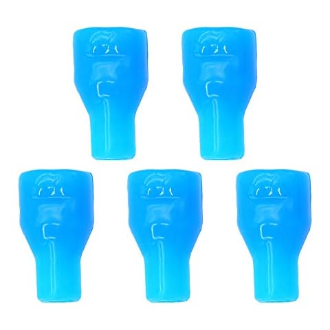 Skystuff 5Pcs Bite Valve Replacement Mouthpiece for Outdoor Backpack Hydration Bladder Reservoir Cover