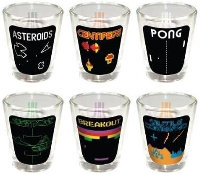 Atari Shot Glass 6 Pack