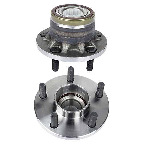 Image of ECCPP 2-Piece 512439 Wheel Hub Bearing for Ford Transit Connect 2010-2013 | 5 lugs w /ABS Sensor Pre-Greased Sealed