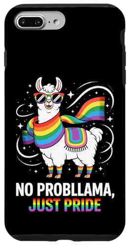 LGBT Pride Month Lama Funny LGBTQIA+ Coque pour iPhone 7 Plus/8 Plus