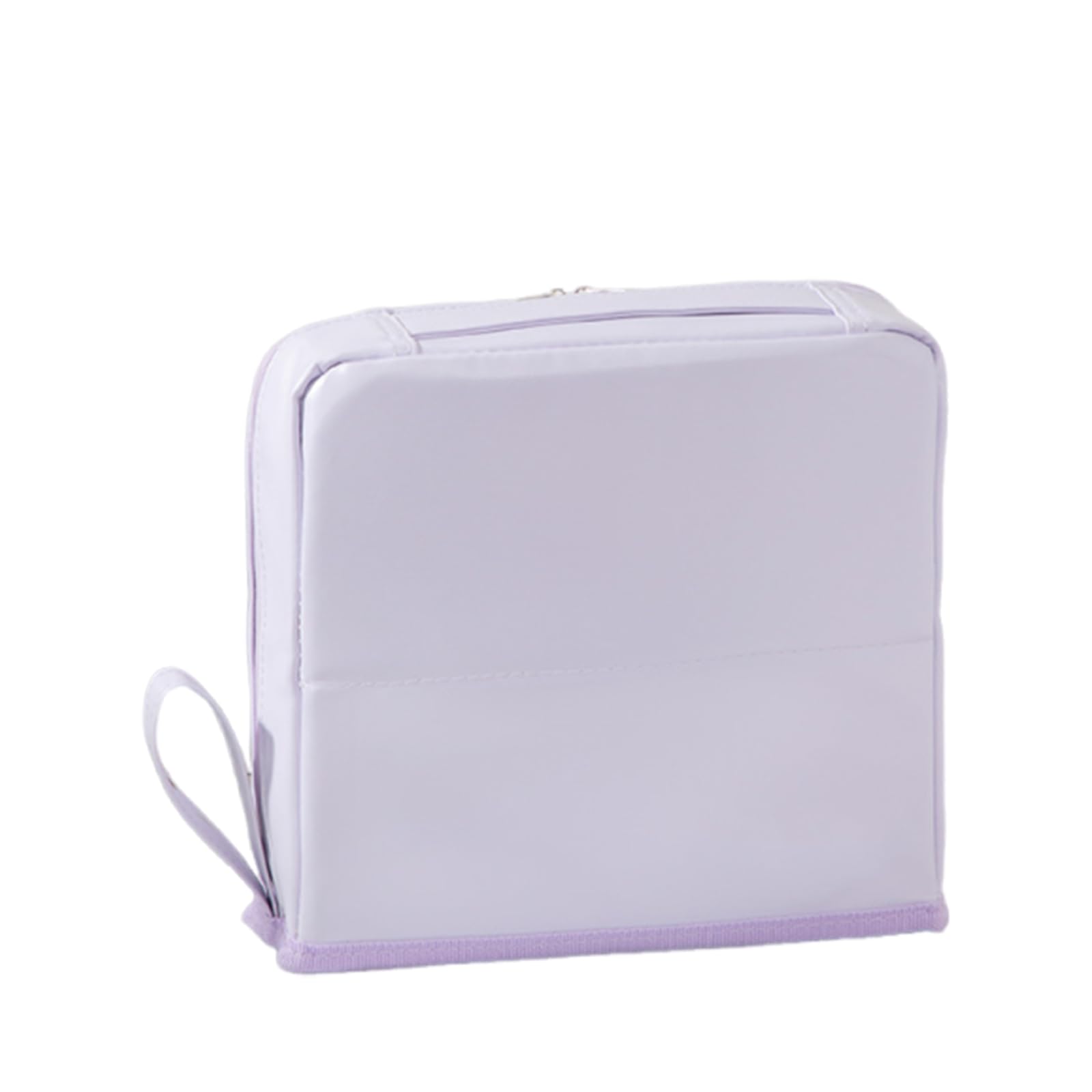 Standing Makeup Bag – Portable, Large Capacity Cosmetic Organizer, Ideal for Travel, Bathroom, or Daily Use for Women & Teens (Purple)