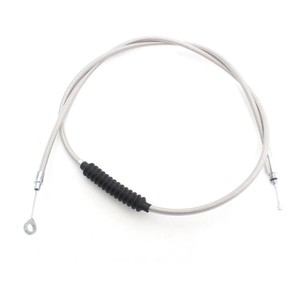 Cable de embrague trenzado para motocicleta, Control manual acero Wolfram para Softail, Para Road King, Para personalizado, 140-180CM