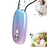 AirKitty Small Air Purifier A10S Portable Air Purifier Necklace,100% No Static Electricity,for Car,Office,Bedroom and Airplane,Travel Size Air Purifiers