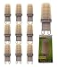 Produktbild Trango 10er Pack G9-3.5W*10 LED Leuchtmittel G9 Fassung 3.5 Watt - 3000K warmweiß zum Austausch G9 Halogen Leuchtmittel 28W - 40W Halogen Birne, Kein Flackern AC 220-240V - 360°Abstrahlwinkel