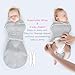 SwaddleDesigns 6-Way Omni Swaddle Sack Arms Up Swaddle for Newborn, More Options to Calm Startle Reflex, Improves Sleep, Easy Transition Baby Sleep Sack, Small, 0-3 Mo, 6-12 lbs, Heathered Jadeite