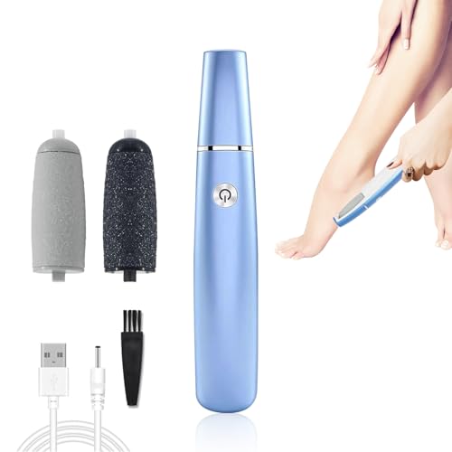 Horuili® Quitacallos eléctrico para pies, herramientas de pedicura eléctricas, quitacallos para pies, herramientas para el cuidado de los pies, para pieles secas, duras, muertas y agrietadas
