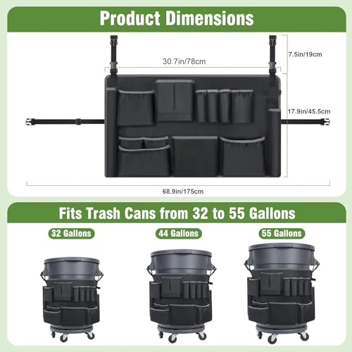 Sac de rangement outils nettoyage pour optimiser vos grands bacs - 6