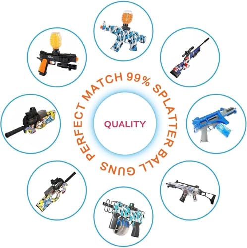 Image of SUPER TOY 10,000 Gel Blaster Gun Ammo Refills for Kids Boys Age 10+ Years & Above